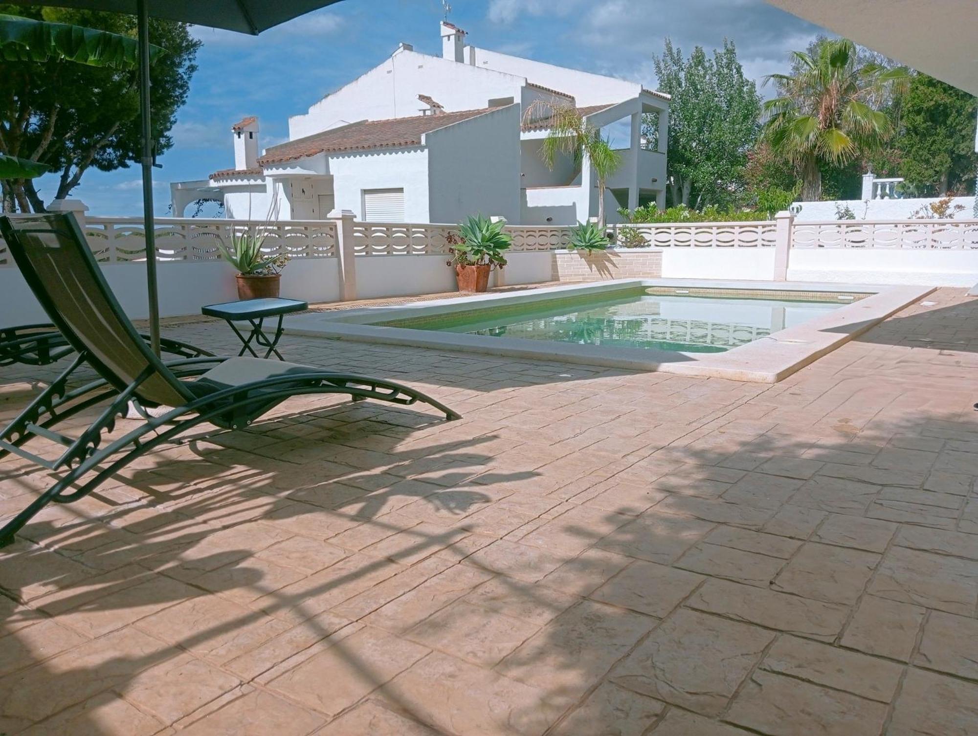 At Chalet Stella Con Piscina Privada Peñíscola Екстериор снимка